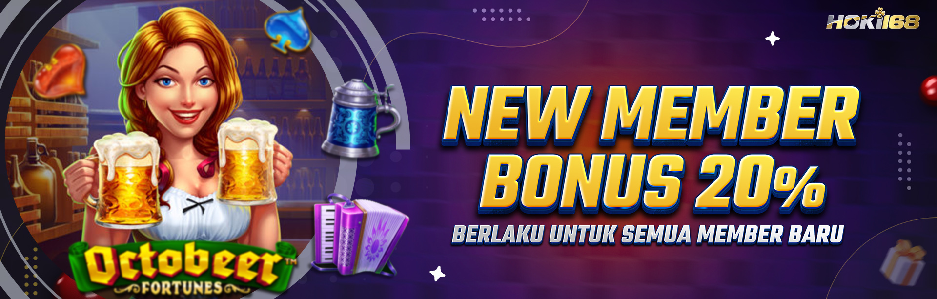 NEW MEMBER BONUS 20%