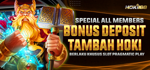 BONUS DEPOSIT TAMBAH HOKI PP