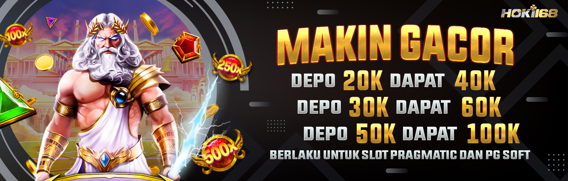 MAKIN GACOR BONUS DEPO 100%