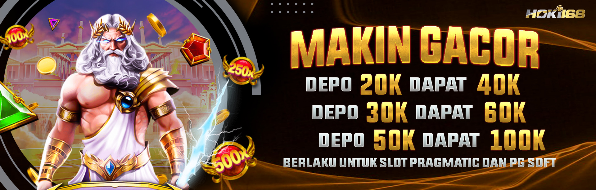 MAKIN GACOR BONUS DEPO 100%